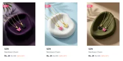 Szn Necklace Chain Starting @ ₹29