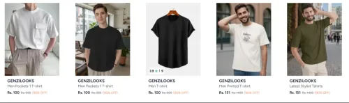 Image of T-Shirts For Men Starting @ ₹100