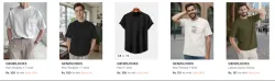 T-Shirts For Men Starting @ ₹100