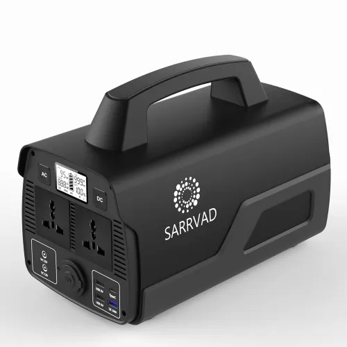 Image of SARRVAD T500 Portable Power Station (518Wh, Li-Ion, Solar & Backup, Outdoor/Home Use)