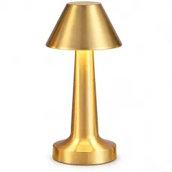 Table Lamp Cordless Touch Control Gold Iron LED Night Light Pack of 1