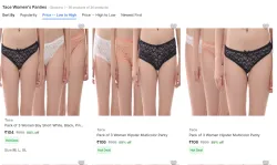 Tace womens Panties PO3 Starting at just ₹104