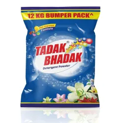 Tadak Bhadak Detergent Powder, 12 kg