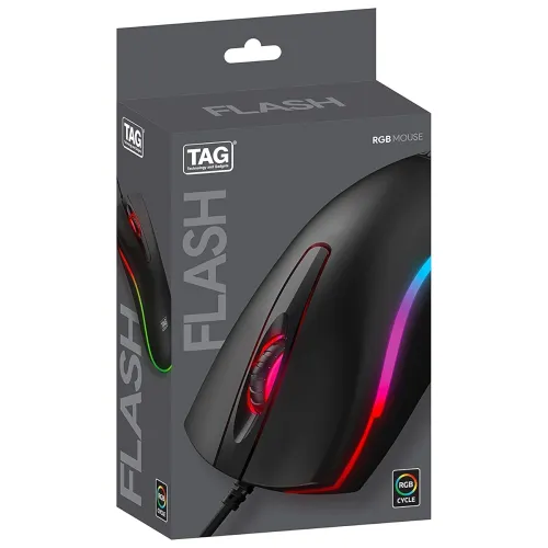 Image of TAG Flash RGB Optical Wired Mouse 