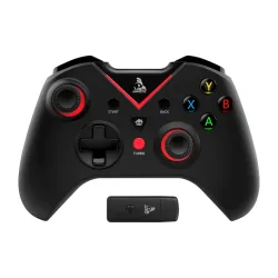 TAG Gamerz GWL1000 Wireless Gamepad For PC/Android/PS3, Haptic Feedback, 8 Hour Non-Stop Gaming, Accurate Joystick, Controller With Ergonomic Design, Plug & Play Joypad, Windows 10/11