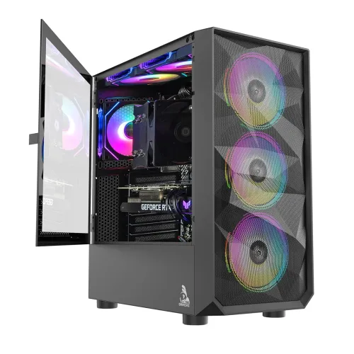 Image of TAG Gamerz Pulser Mid-Tower Gaming PC Case