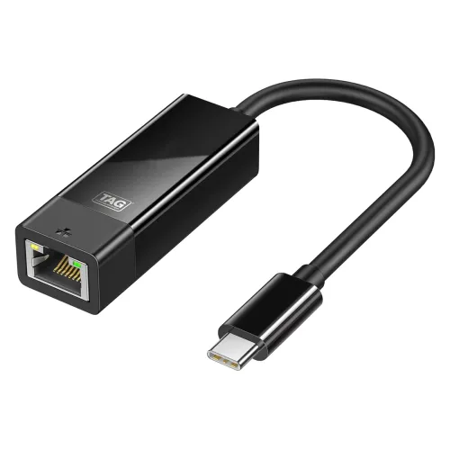 Image of TAG USB Type-C to Gigabit LAN Adapter 1000Mbps