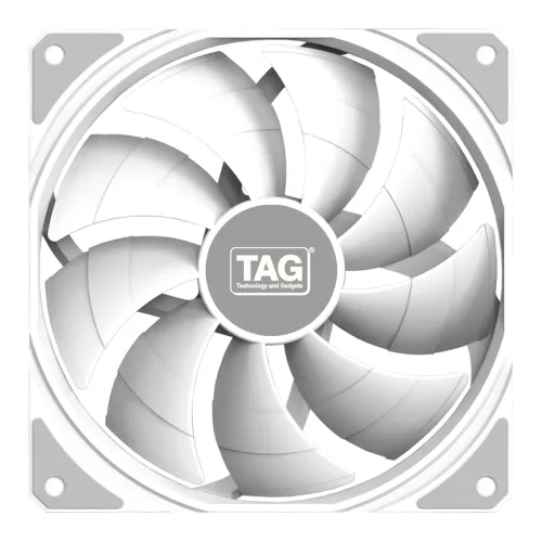Image of TAG Windforce 140 PC Case Fan with 140mm Cooling Fan | 1800 RPM High Fan Speed | 89.2 CFM Airflow