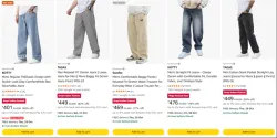 TAGAS Jeans for Men| Baggy Fit Cotton Pant for Mens up to 87% Discount
