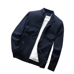 TAGAS Men’s Regular Fit Casual Zip-Up Jacket