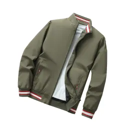 TAGAS Mens Regular Fit Zip-Up Casual Jacket for MENS || Bomber Jacket for Men || Latest Stylish Jacket For Men ||Mens