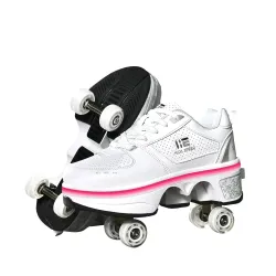 Tailoria 2in1 Unisex Kids Roller Shoes