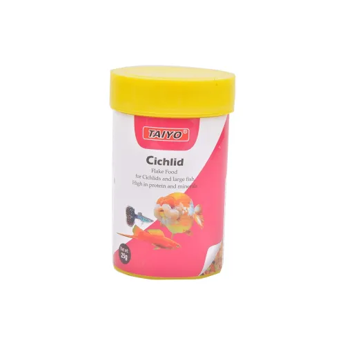 Image of TAIYO Cichlid Flake fish food 25g