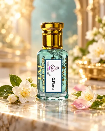 Image of Taj Fragrances G.Flora Unisex Attar Long Lasting , Alcohol Free Floral Attar