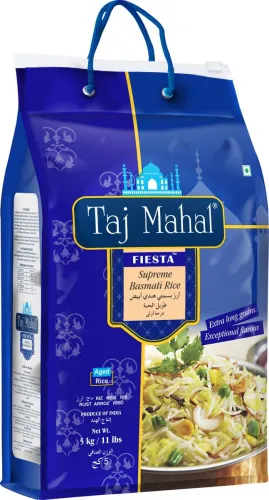 Image of Taj Mahal Fiesta Blue 5kg Basmati Rice