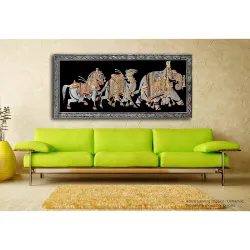Tamatina Rajasthani Canvas Painting