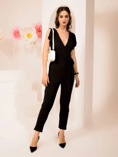 Image of TANDUL Solid Women Jumpsuit