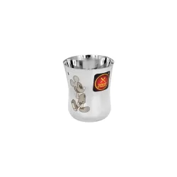 TANISHI KITCHENS Mickey Character Stainless Steel Glass (100ml)