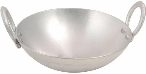 Image of Tannu Craft Aluminium Round Bottom Kadai 20cm
