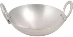 Tannu Craft Aluminium Round Bottom Kadai 20cm