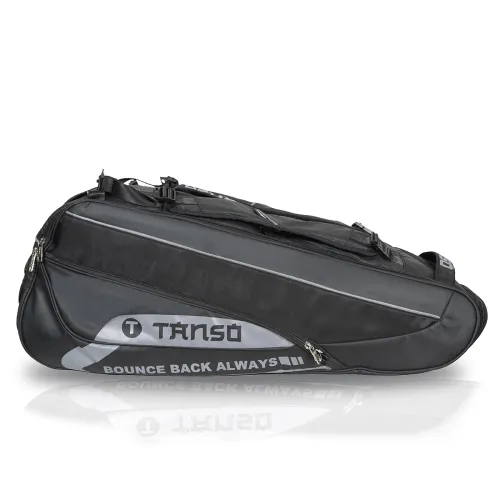 Image of Tanso Professional Badminton Kit Bag | Spacious Multisport Racket Bag with Insulated Temperature Controlled Compartment,