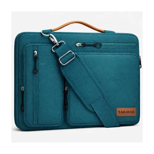 Image of TARAVEE Premium Laptop Shoulder Sling Bag, Executive Business Travel Messenger Bag for Men & Women, Luxury Protective La