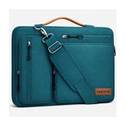 TARAVEE Premium Laptop Shoulder Sling Bag, Executive Business Travel Messenger Bag for Men & Women, Luxury Protective La