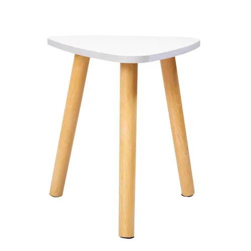 Image of TARKAN Small Modern Wooden End Table