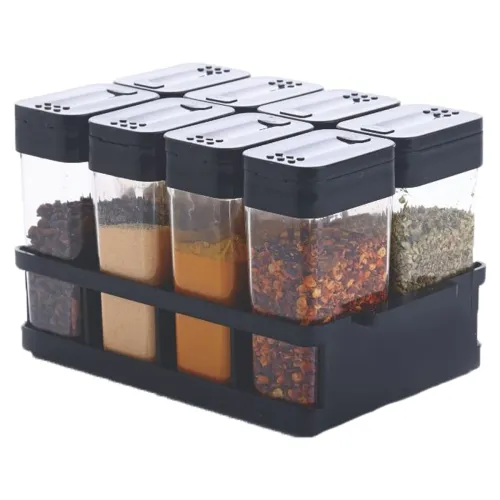 Image of TASMAX 8 Pcs Airtight Masala Box 