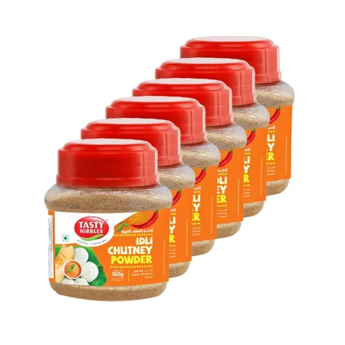 Image of Tasty Nibbles Ready to Eat Idli Chutney Powder 100g [Pack of 6]