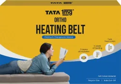 TATA 1mg Electric Heating Belt for Pain Relief & Period Cramps | 2 Thermostat