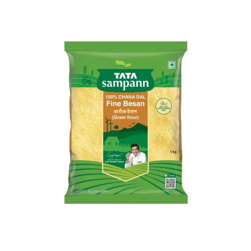Image of Tata Sampann 100% Chana Dal Fine Besan, Gram Flour, 1 Kg