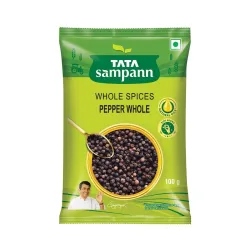 Tata Sampann Black Pepper Whole, 100g