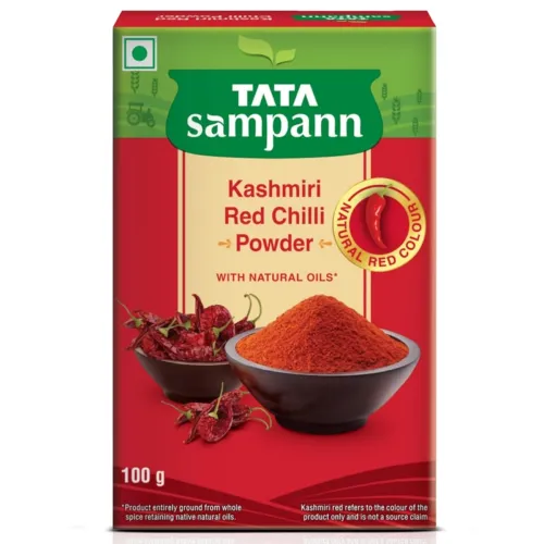 Image of Tata Sampann Kashmiri Red Chilli Powder (100g)