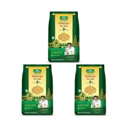 Tata Sampann Unpolished Gulbarga Tur Dal 1kg (Pack of 3)