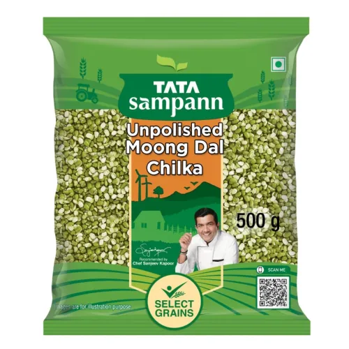 Image of Tata Sampann Unpolished Moong Dal (Chilka), 500g