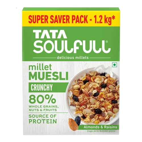 Image of Tata Soulfull Crunchy Millet Muesli 1.2 kg