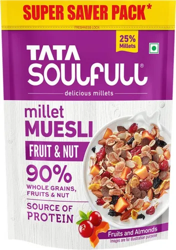 Image of Tata Soulfull Millet Muesli Fruit & Nut, 700g