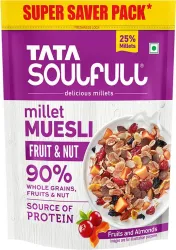 Tata Soulfull Millet Muesli Fruit & Nut, 700g
