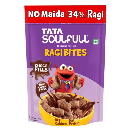 Image of Tata Soulfull Ragi Bites Choco Fills 500g