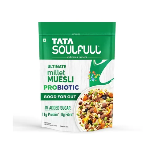 Image of Tata Soulfull Ultimate Millet Muesli Probiotic, 350g 