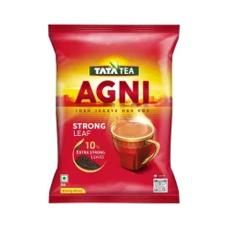 Tata Tea Agni 1kg, Strong Chai With 10% Extra Strong Leaves, Black Tea