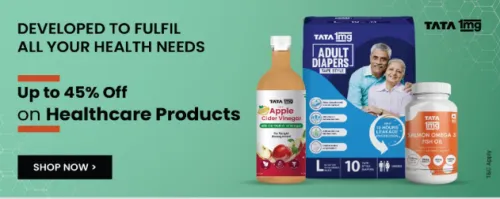 Image of TATA1MG Offer : Up To 45% off on Healthcare Products 