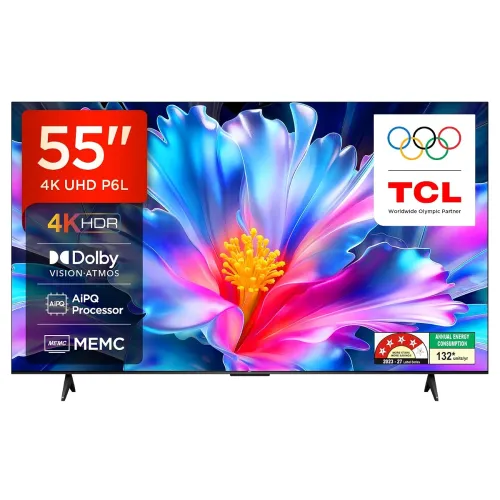 Image of TCL 139 cm (55 inches) 4K Ultra HD Smart LED Google TV