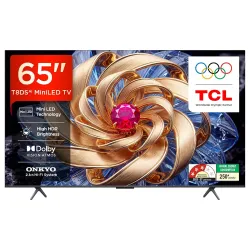TCL 164 cm (65 Inches) 4K UHD Smart Mini LED Google TV | QD-Mini LED Technology