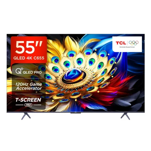 Image of TCL 55inch 4K QLED Smart Google TV (55C655)