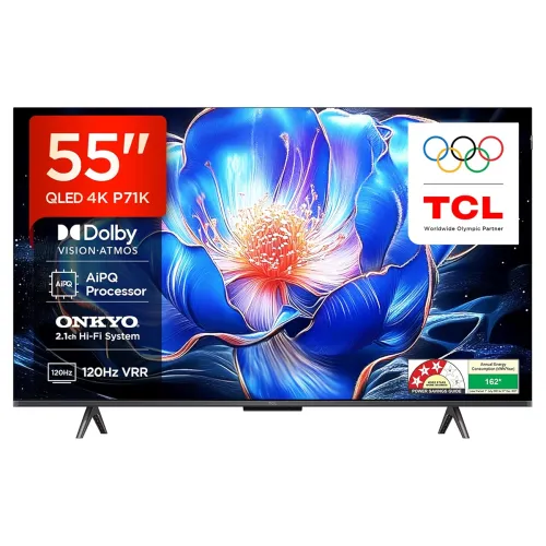 Image of TCL 55inch 4K QLED Smart Google TV (55P71K)
