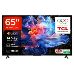 TCL 65-Inch 4K Ultra HD Smart LED Google TV Dolby Vision