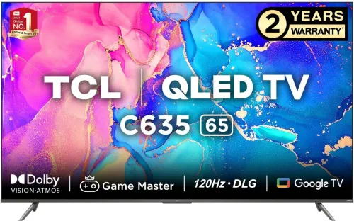 Image of TCL 65inch QLED 4K Google TV (Model: 65C635)
