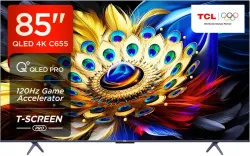 TCL 85 Inch 4K QLED Smart TV (85C655)